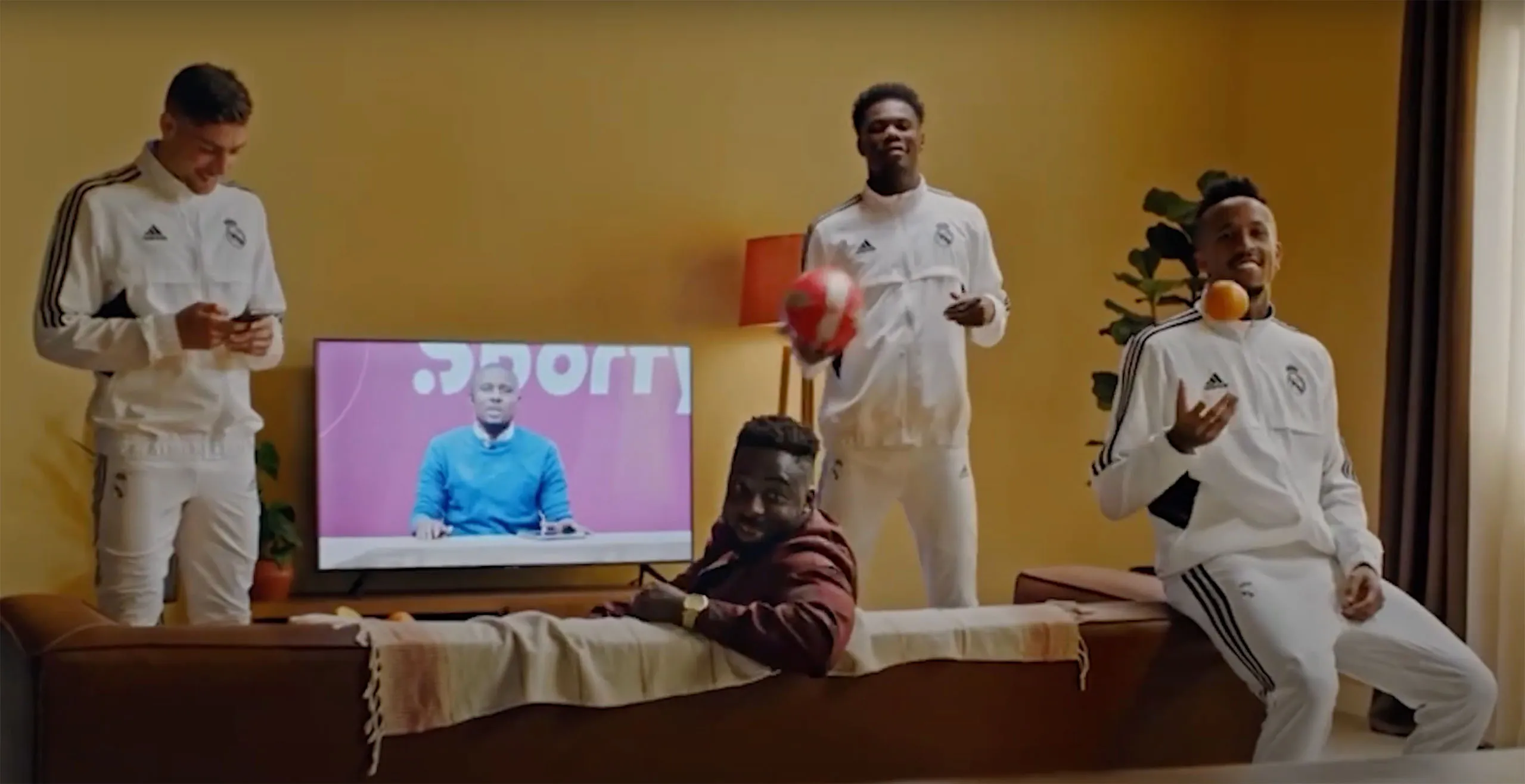 SportyBet Unveils Sensational Television Commercial Featuring Real Madrid’s Star Players - Soccernet NG